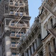 Buildings in Soho.